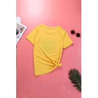 Yellow Sunflower Base T-shirt