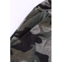 Gray Under The Radar Pocketed Camo Joggers