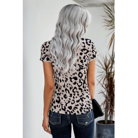 Into The Wild Leopard Print Tee