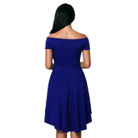 Blue All The Rage Skater Dress