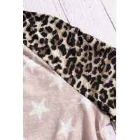 Style In The Wild Star Print Short Sleeve Top