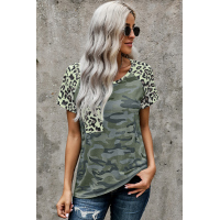 Leopard Pocket Camo T-shirt