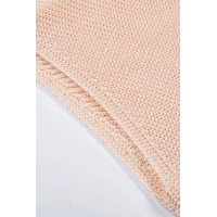 Apricot Keyhole Knit Tank Top