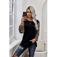 Sweet Spot Leopard Shift Top