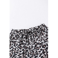 Leopard Tie Dye Shorts