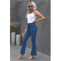 Blue Bell Bottom Denim Pants