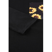 Sunflower Patch Pocket Long Sleeve Top