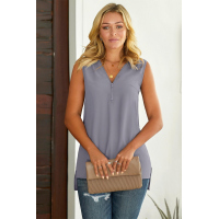 Gray Velocity Zip Tank