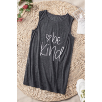 Be Kind Gray Tank Top