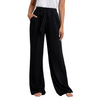 Black Drawstring Lounge Pants