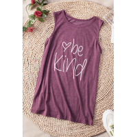 Be Kind Wine Tank Top