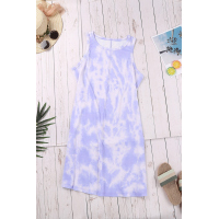 Tie Dye Knit Tank Dress