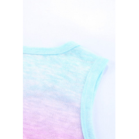 Multicolor Ombre Tank Top