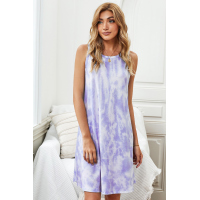 Tie Dye Knit Tank Dress