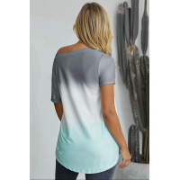 Gray Fade Perfect Ombre Tee