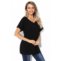 Black Simple Fashion Pocket T-shirt