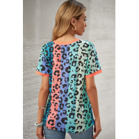 Multicolor Base Leopard T-shirt