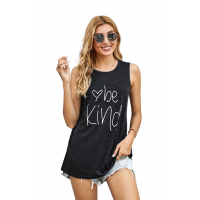 Be Kind Gray Tank Top