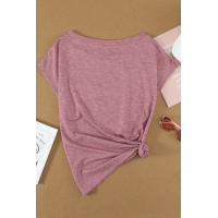 Pocketed Tee with Side Slits