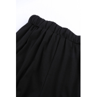 Black Drawstring Lounge Pants