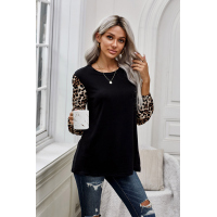 Sweet Spot Leopard Shift Top