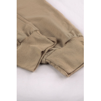 Khaki Pocketed Casual Joggers