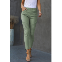 Cropped Moto Jeggings