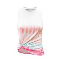 Pink Tie Dye Ombre Top