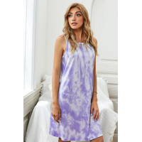 Tie Dye Knit Tank Dress