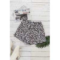 Leopard Tie Dye Shorts