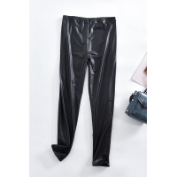 Black Skinny Faux Leather Leggings