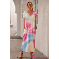 Tie Dye Maxi Dress