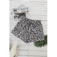 Leopard Tie Dye Shorts