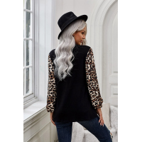 Sweet Spot Leopard Shift Top