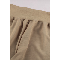 Khaki Pocketed Casual Joggers