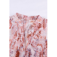 Light Pink Short Sleeve Toss and Tumble Printed Pocket Shirt