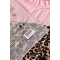 Leopard Patchwork Oversized Top