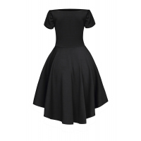 Black All The Rage Skater Dress