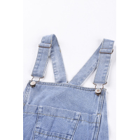 One-piece Denim Jumpsuit