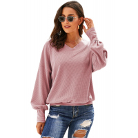 Pink Our Country Roads Thermal Top