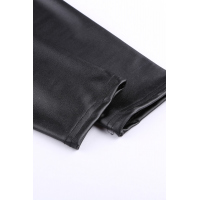 Black Skinny Faux Leather Leggings