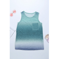 Green Ombre Tank Top