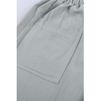 Gray Causal Pockets Pants