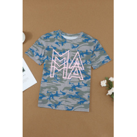 MAMA Graphic Modern Camo Tee