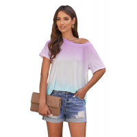 Purple Fade Perfect Ombre Tee