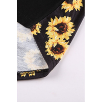 Sunflower Patch Pocket Long Sleeve Top