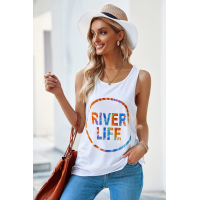 RIVER LIFE Print Tank Top