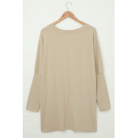 Apricot Longline Pocketed Top