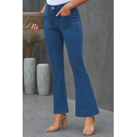 Blue Bell Bottom Denim Pants