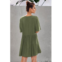 Green Natural Beauty Dress